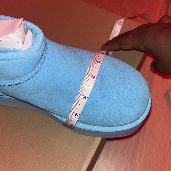 Sky blue baby blue classic ultra mini platform UGG’s - Picture 8 of 9